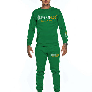Authentic Kingdomhood sweatsuits with embroidered logo
