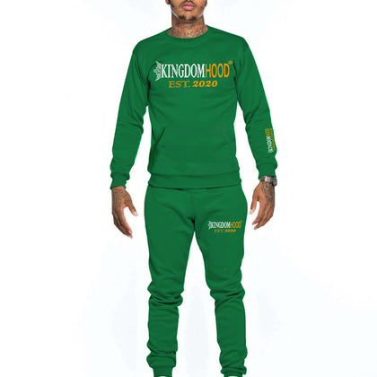 Authentic Kingdomhood sweatsuits with embroidered logo